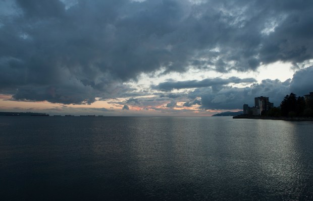 English Bay, from Ambleside Pier, West Vancouver