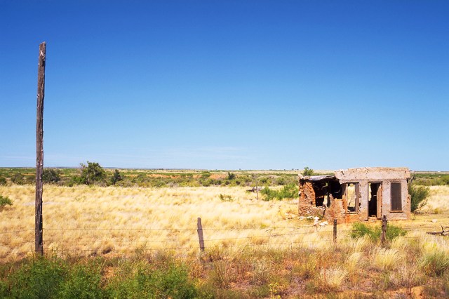 Emptiness amid plenty