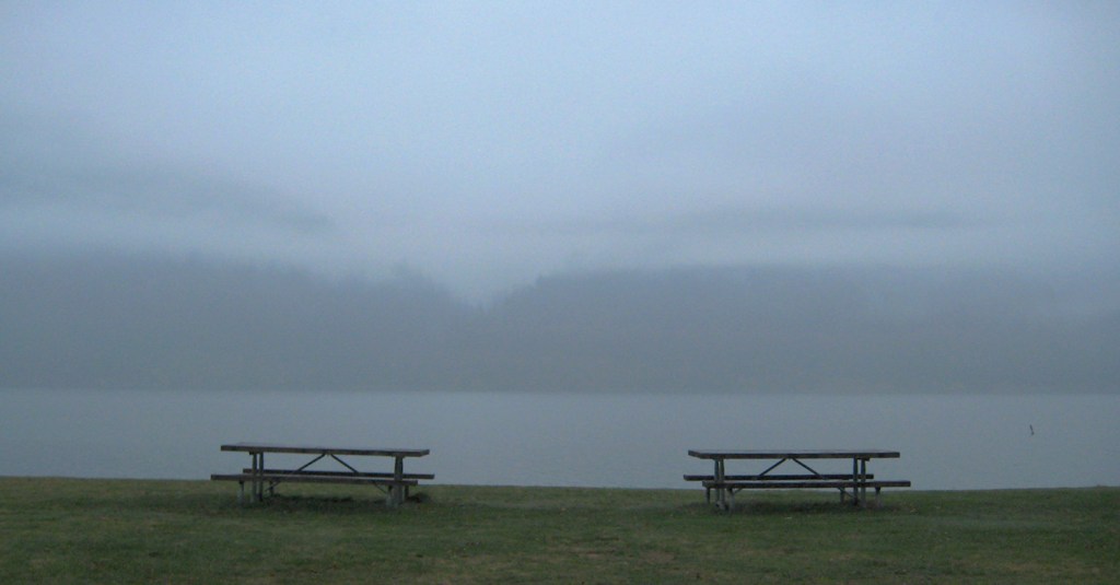 Picnic tables ... off season