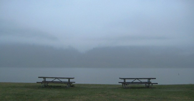 Picnic tables ... off season