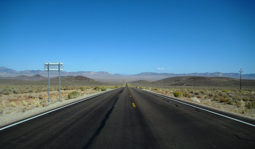 Probably Highway 6, Nevada, United States of America