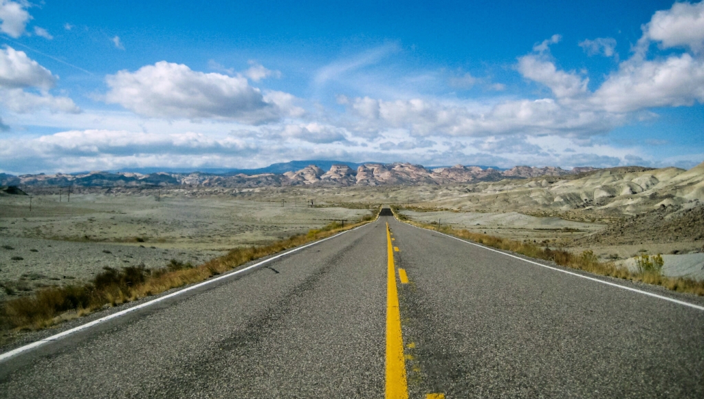 State Road 24 East of Capitol Reef National Park, Utah, United States