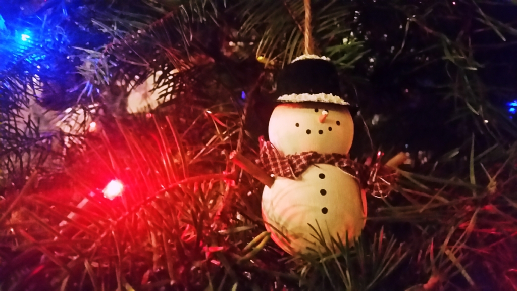 Snowman, Christmas Tree Ornament, Christmas Tree, Family Gathering