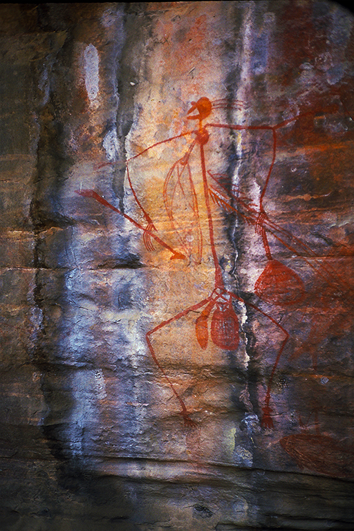 Australian Aboriginal Rock Art, Kakadu National Park, Northern Territory, Australila