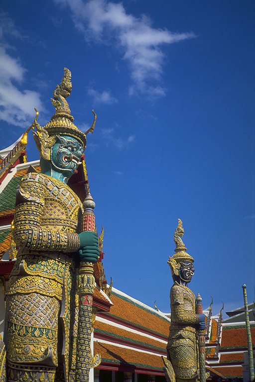 Yaksha Guardians, Wat Phra Kaew, Grand Palace, Bangkok, Thailand