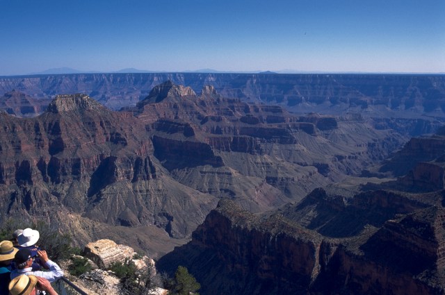 Bright Angel Point, Grand Canyon National Park, North Rim, Arizona, United States of America