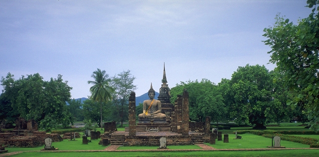Buddha, Sukhothai, Ancient Capitol of Siam, Thailand