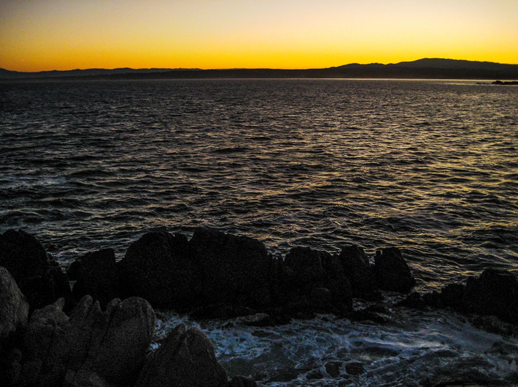 Sunset, Pacific Coast Highway, Near Monterrey, California, United States of America