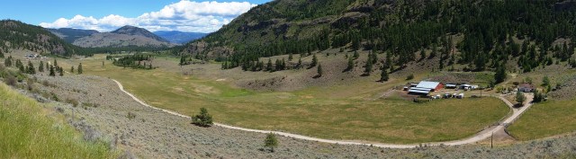Homestead, Marron Valley, Highway 3A, British Columbia, Canada