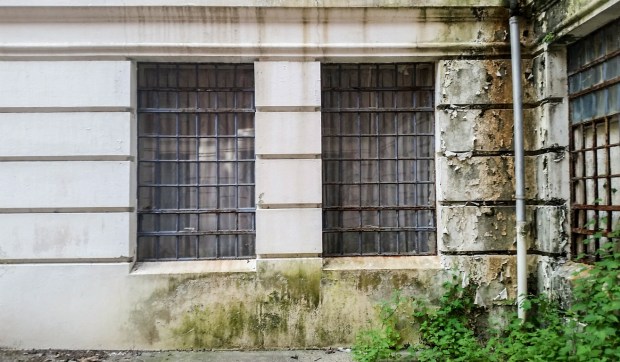 Deteriorating Building, Riverview Hospital, East Lawn Building, Coquitlam, British Columbia, Canada
