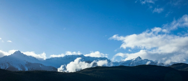 Tantalus Mountain Range, Sea to Sky Highway, British Columbia, Canada