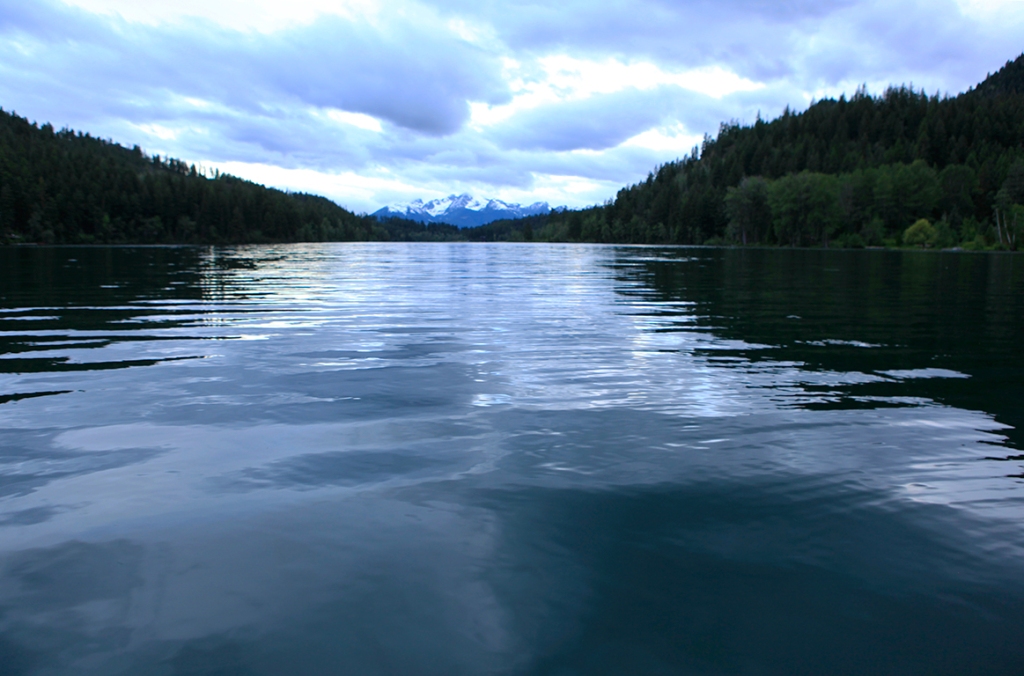 Becalmed, Tyaughton Lake, Near Gold Bridge, British Columbia, Canada