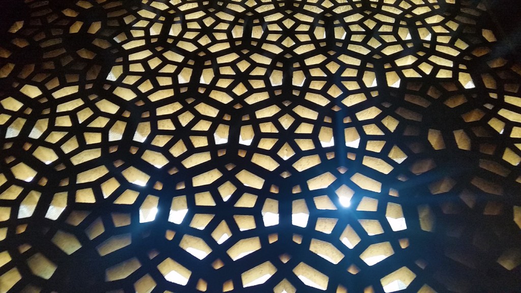 Lattice Wall, Richmond, British Columbia, Canada