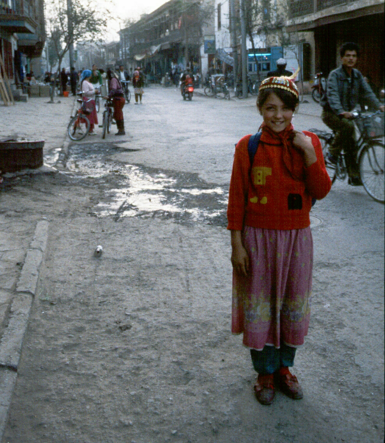 Uyghur Girl, Kashgar, Xinjiang Autonomous Region, The People's Republic of China