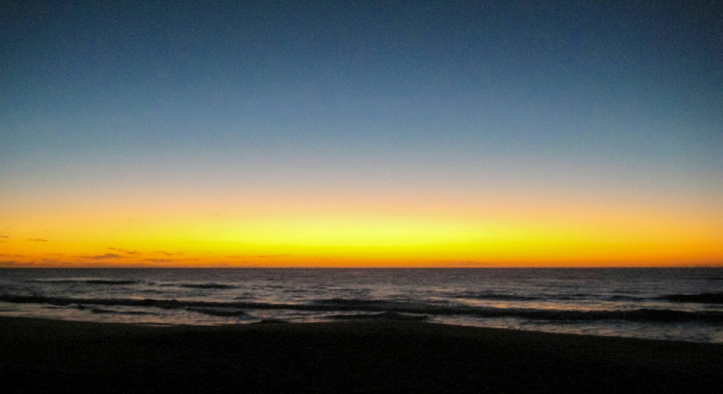 Golden Sunrise, Sunshine Beach, Noosa, Queensland, Australia