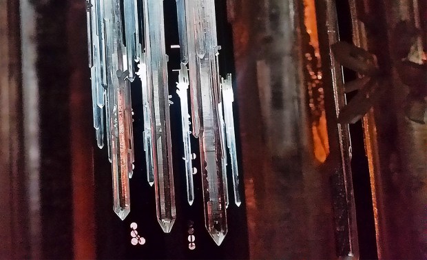 Icicles, Fraserwood Studio, Richmond, British Columbia, Canada