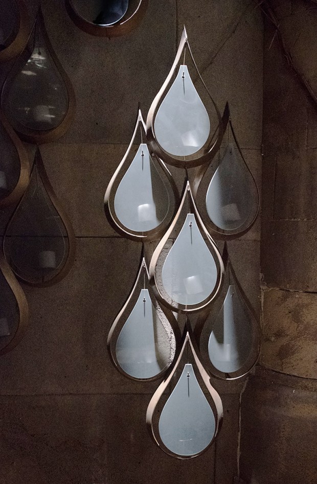 Teardrop Candle Sconce, Richmond, British Columbia, Canada