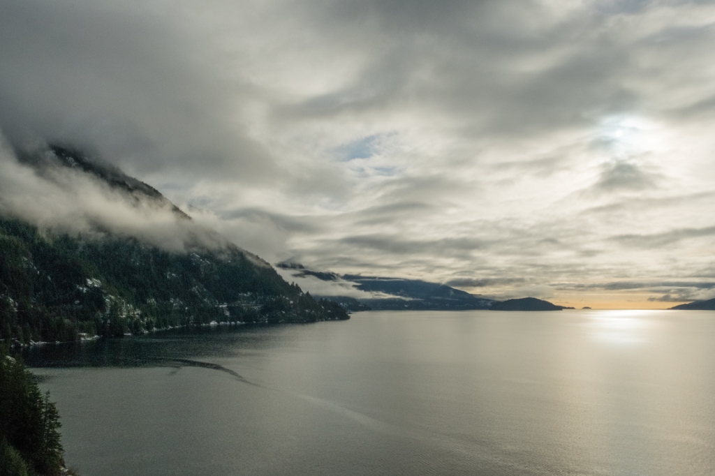 Sea to Sky, Sea to Sky Highway, Howe Sound, Toward Horseshoe Bay, British Columbia, Canada
