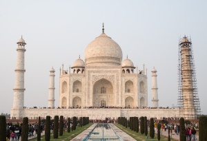 Maintenance, The Taj Mahal, Agra, Uttar Pradesh, India