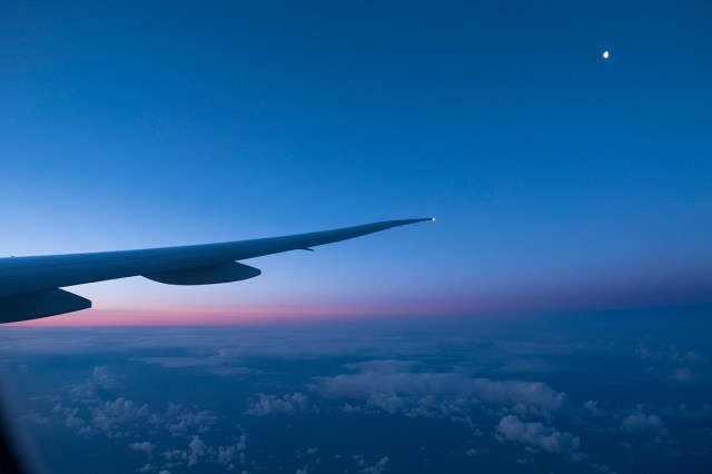 Somewhere over the Pacific, China Southern Airlines, On approach to Vancouver International Airport, British Columbia, Canada
