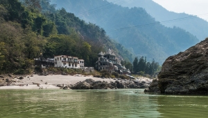 Trimurti Gurudatt Ashram, Ganga, The Ganges River, Rishikesh, Uttarakhand, India