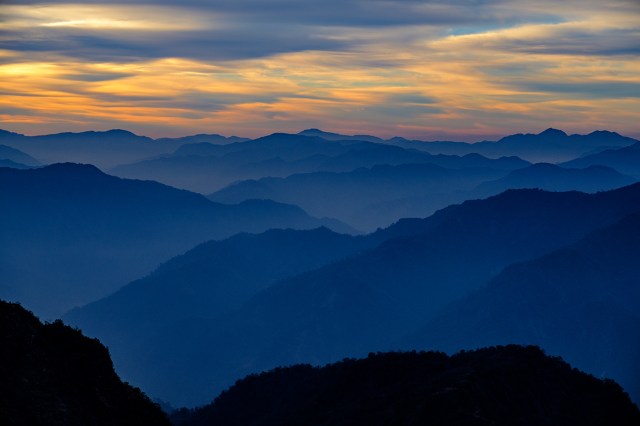 Himalaya Foothills Sunrise V, Kunjapuri Devi Temple, Rishikesh, Uttarakhand, India
