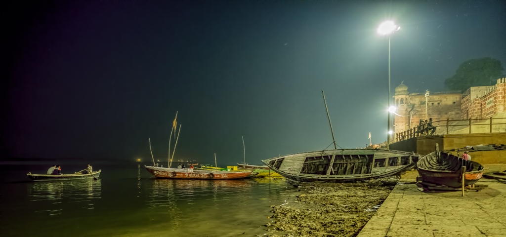 Boats, The Ganga (Ganges River), Varanasi, Uttar Pradesh, India