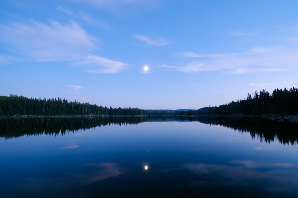 Silvery Moons, Lakelands Region, Okanagan, British Columbia, Canada