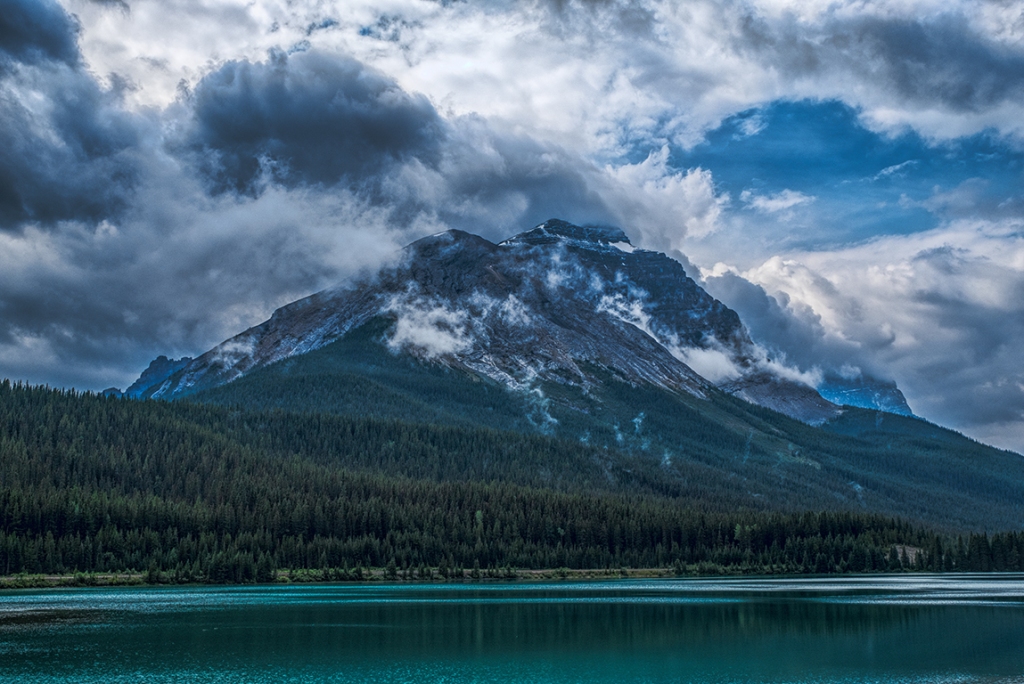 Angry Clouds, Banff National Park, Trans Canada Highway, Alberta, Canada