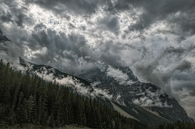Cacophony, Rocky Mountains, Trans Canada Highway, British Columbia, Canada