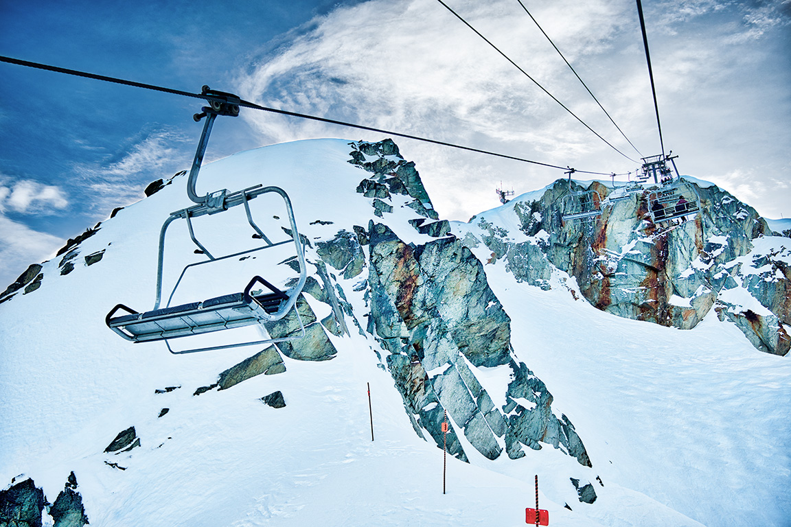 Peak Ascent, The Peak Express, Whistler Mountain, British Columbia, Canada