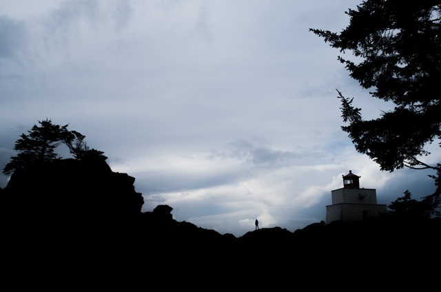 Seeking the Light, Amphitrite Lighthouse, Wild Pacific Trail, Ucluelet, Vancouver Island, British Columbia, Canada