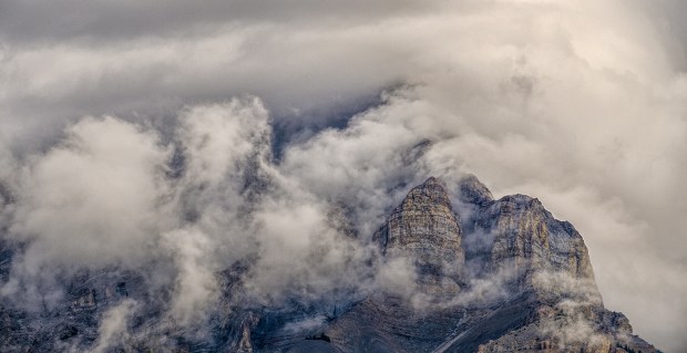 Silken Veil, Rocky Mountains, Banff National Park, Alberta, Canada