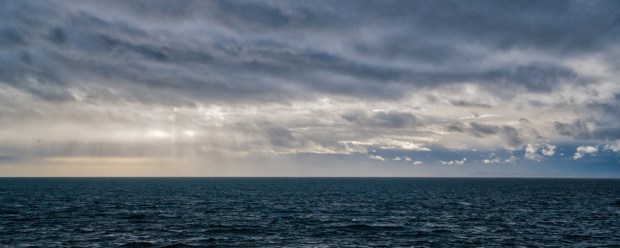 Stormy Horizon, Strait of Georgia, BC Ferries, British Columbia, Canada