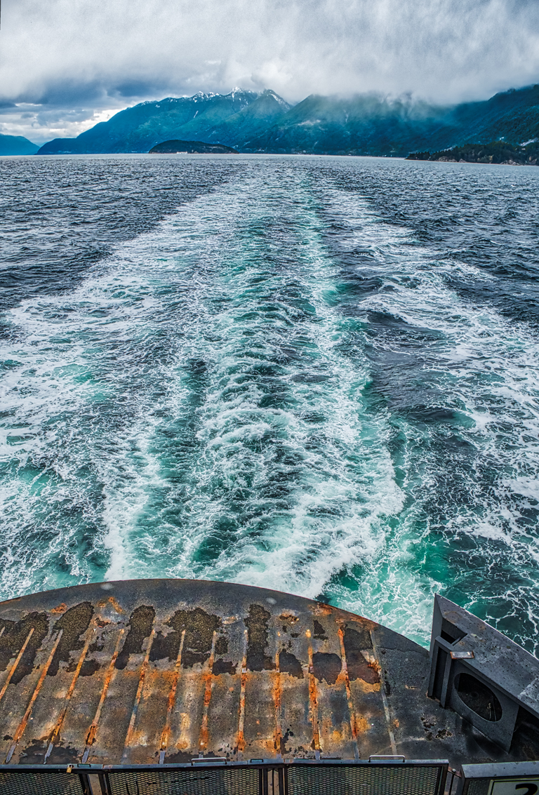 Last Looks, Howe Sound, BC Ferries, Horseshoe Bay to Nanaimo, British Columbia, Canada