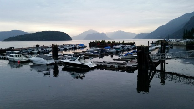 Marina, Sunshine Beach, Howe Sound, British Columbia, Canada