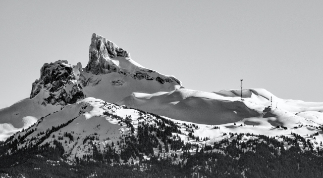 Black and White Tusk, Near Whistler, Sea to Sky Highway, British Columbia, Canada