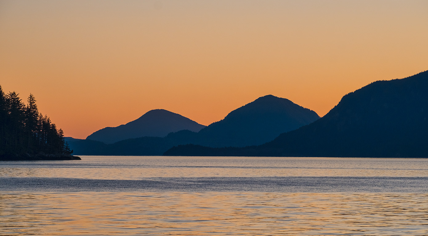 Depth, Howe Sound, From Britannia Beach, British Columbia, Canada