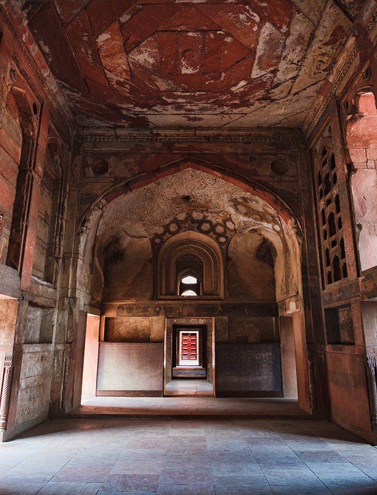 Empty Chamber, Red Fort, Agra, Uttar Pradesh, India
