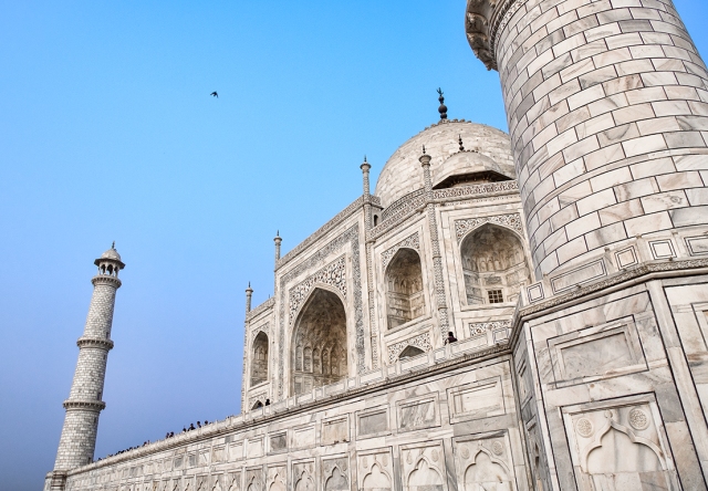 Spire and Dome II, Taj Mahal, Agra, Uttar Pradesh, India