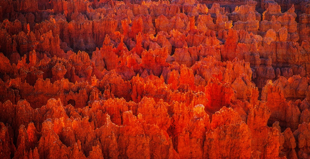 Hoodoo Fire, Bryce Canyon National Park, Utah, United States of America