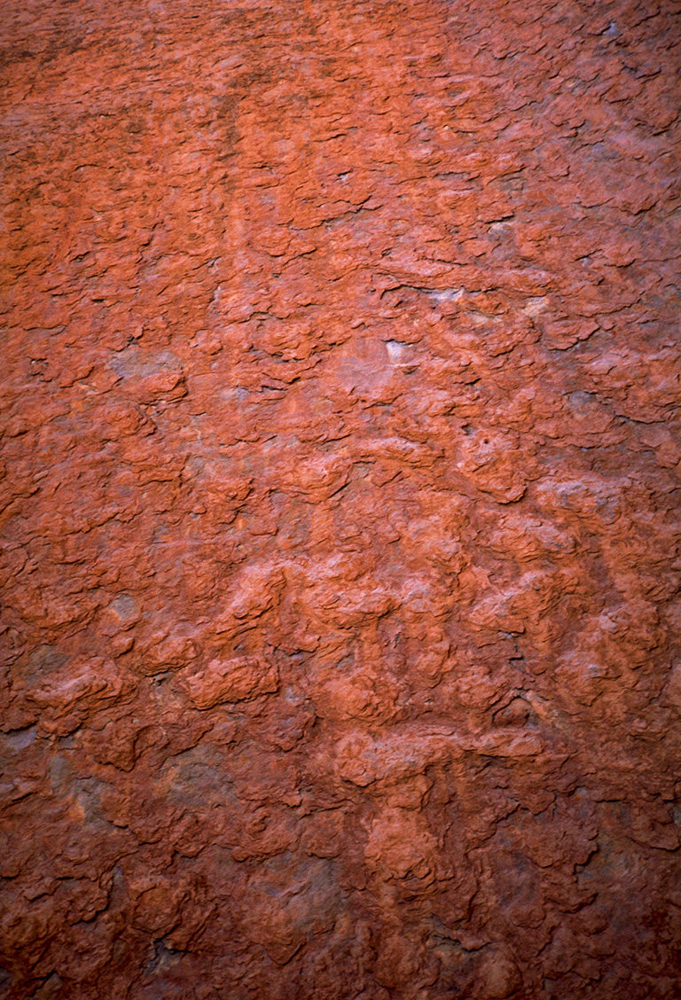 Uluru Texture, Ayers Rock, Nothern Territory, Australia