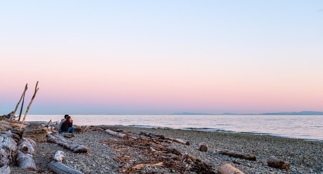 Eastern Glow, Gibsons, Sunshine Coast, Strait of Georgia, British Columbia, Canada