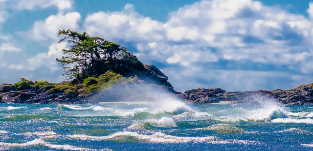So Goes the Wind, Frank Island, Chesterman Beach, Tofino, Vancouver Island, British Columbia, Canada II