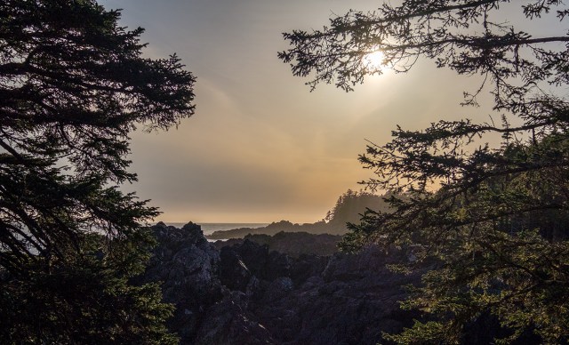 Sunday Sunset, Ucluelet, Vancouver Island, British Columbia, Canada