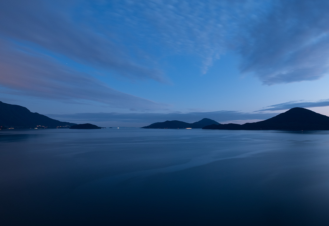Unlikely Hues, Howe Sound, Sea to Sky Highway, Near Lions Bay, British Columbia, Canada