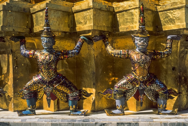 Upon These Shoulders, Grand Palace, Bangkok, Thailand