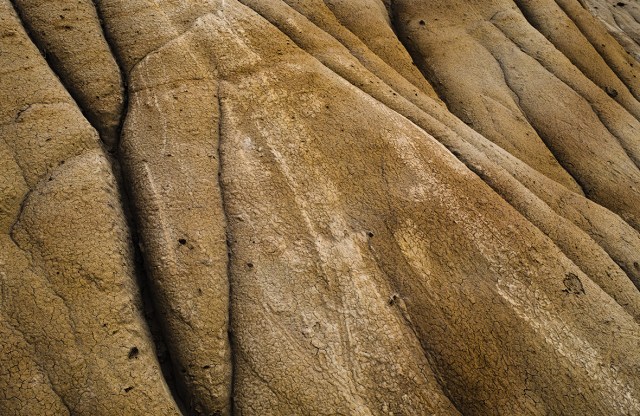 Bentonite, Badlands, Drumheller, Alberta, Canada