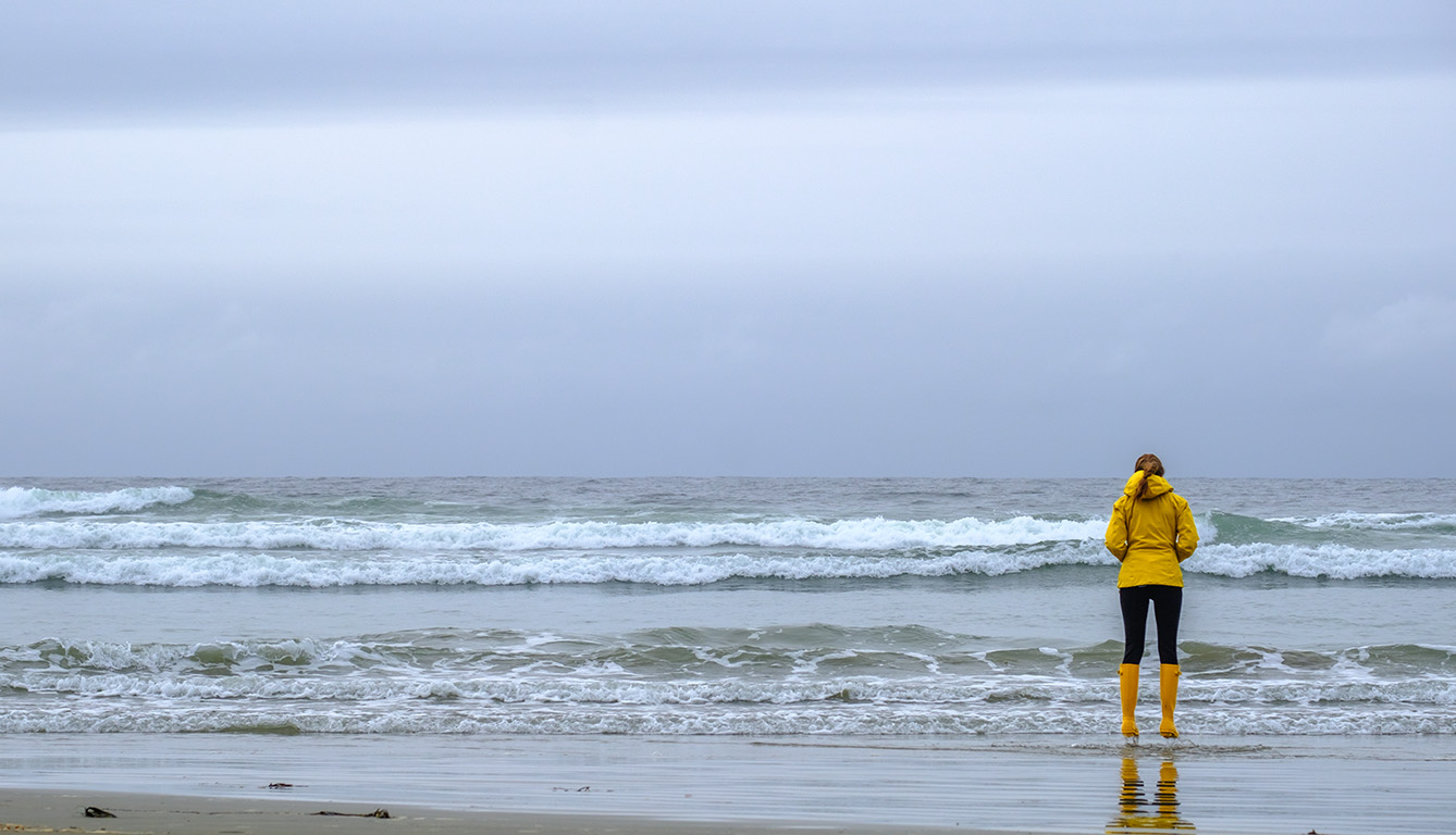 Inner Child, Long Beach, Pacific Rim National Park, Vancouver Island, British Columbia, Canada
