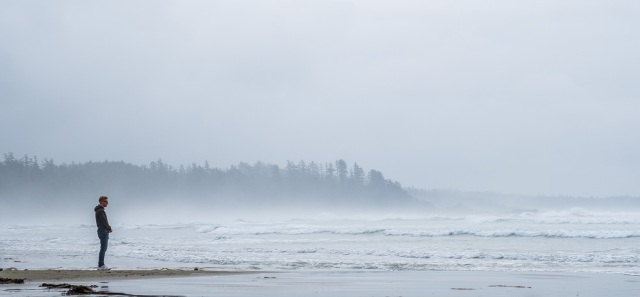 Seashore Solitude, Pacific Rim National Park, Vancouver Island, British Columbia, Canada
